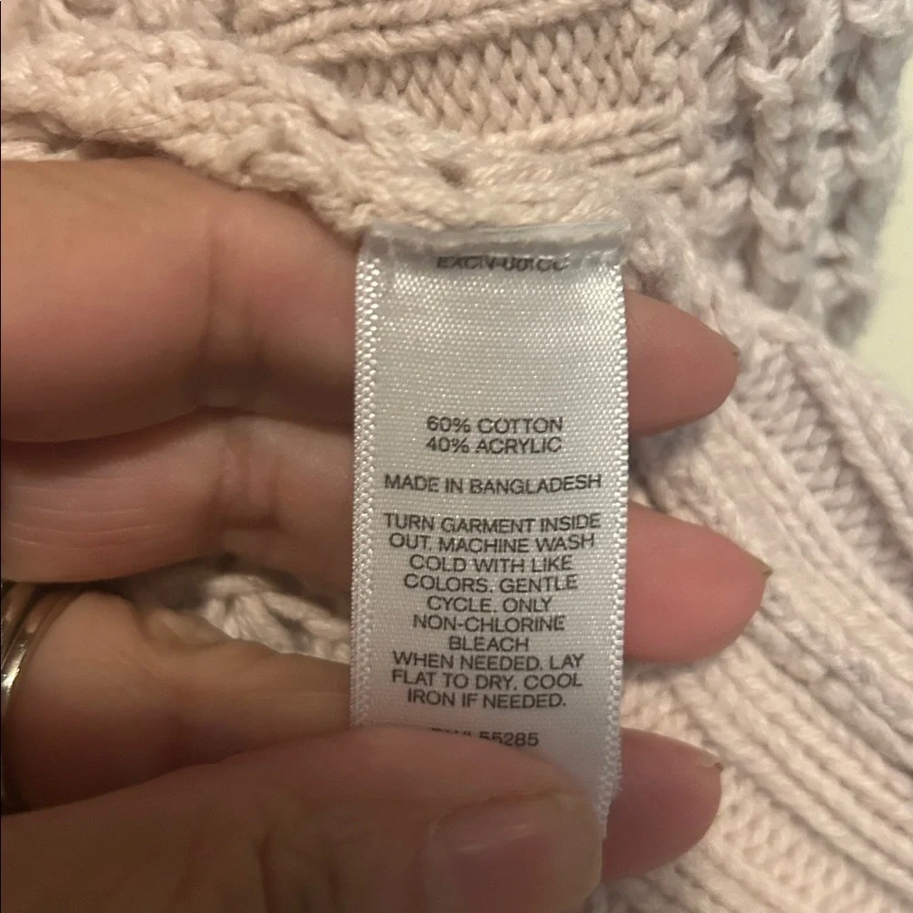 Express cardigan size