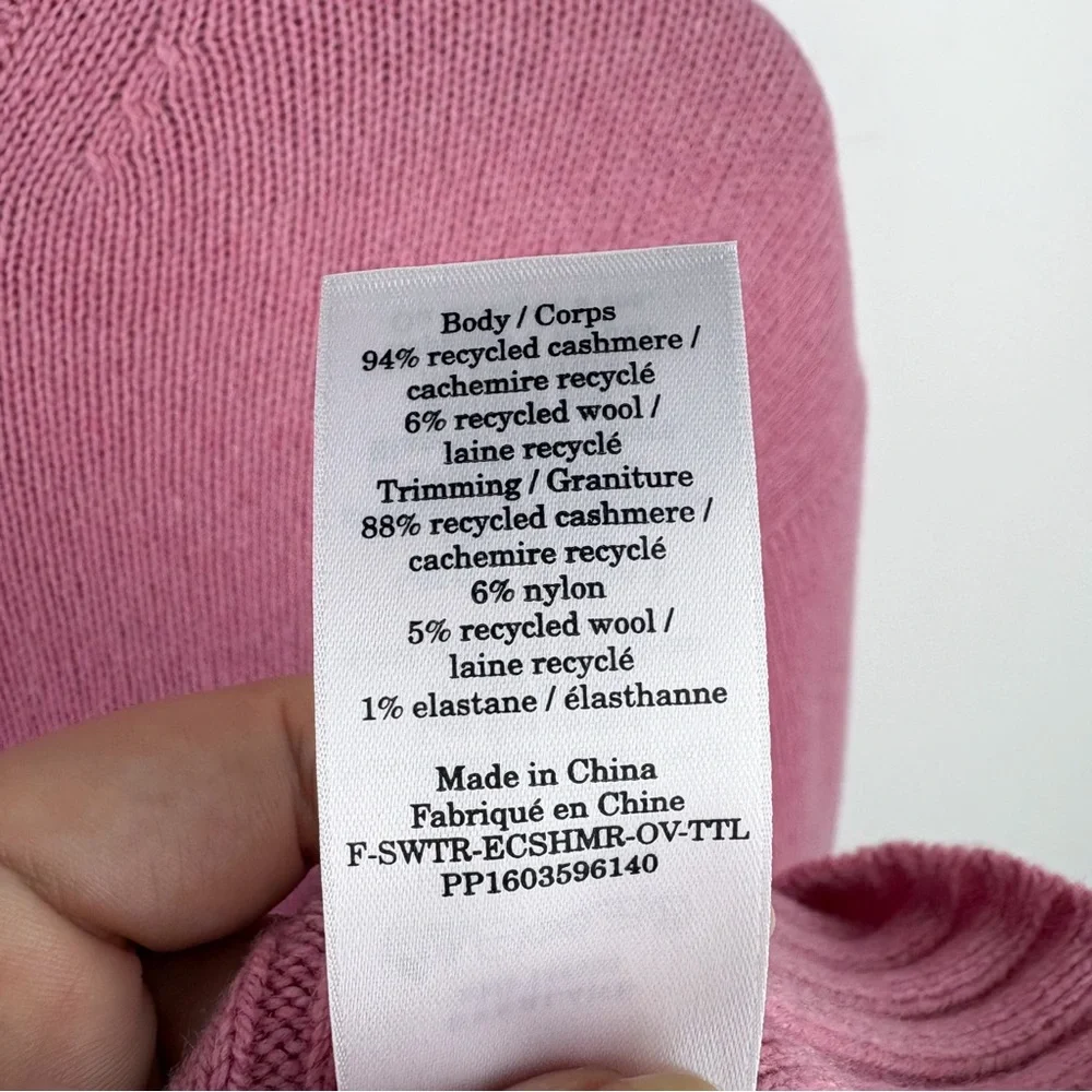 Everlane cashmere oversized