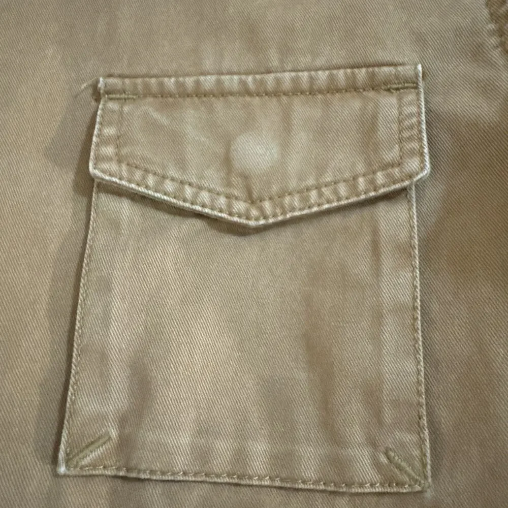 Levis Cargo Jacket - Women's L - Brown Utility Military