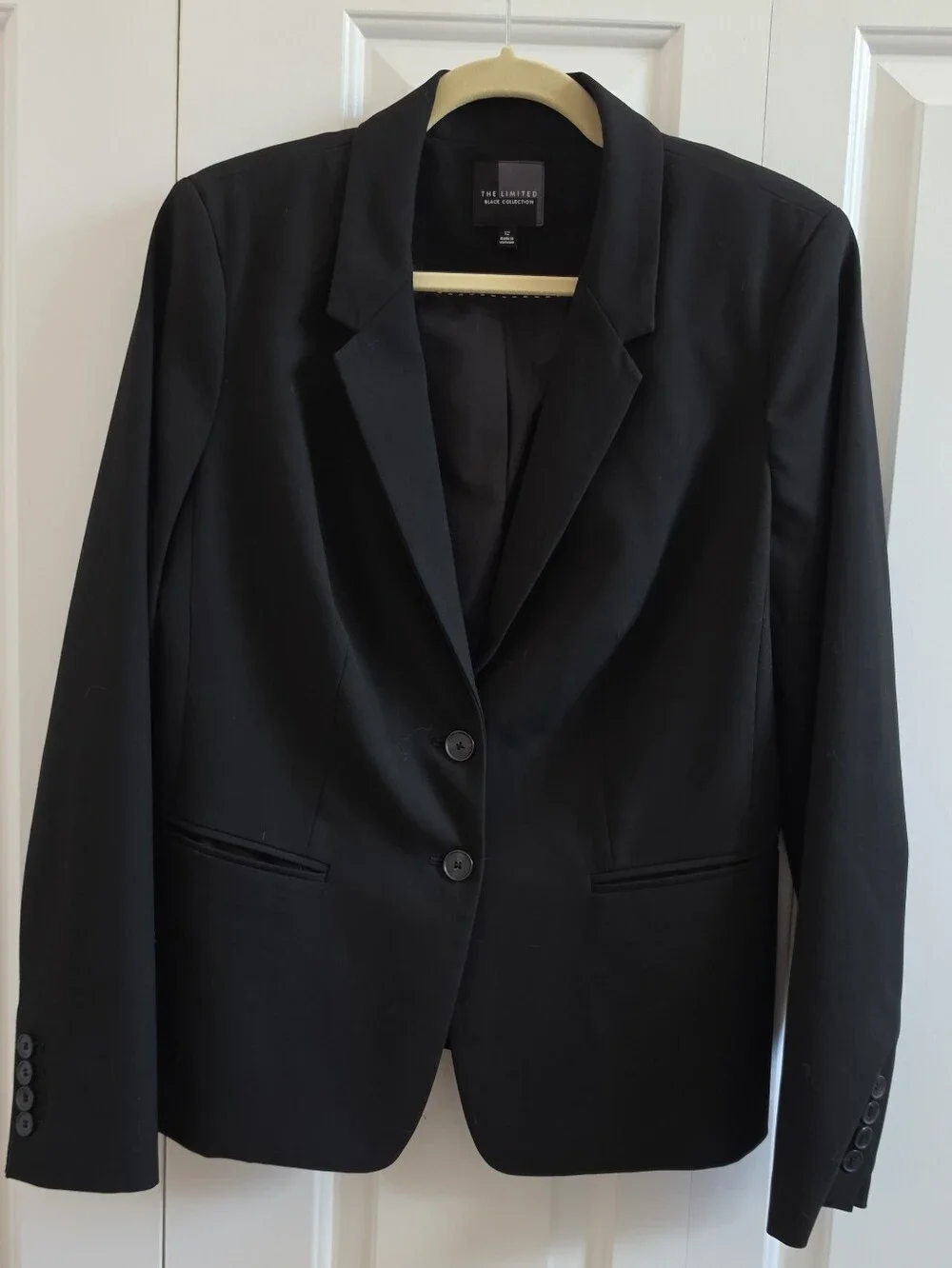 The Limited Black Two-Button Women's Blazer