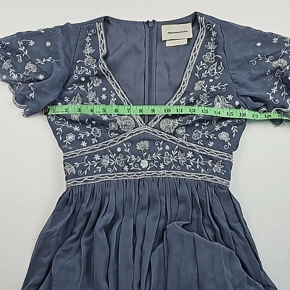 BHLDN anthropologie gray
