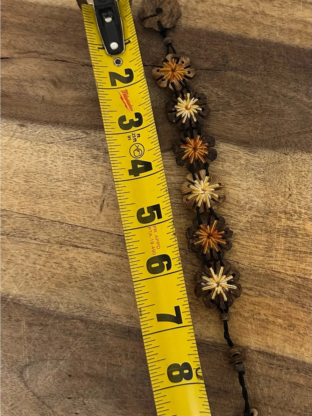 N/A braided leather