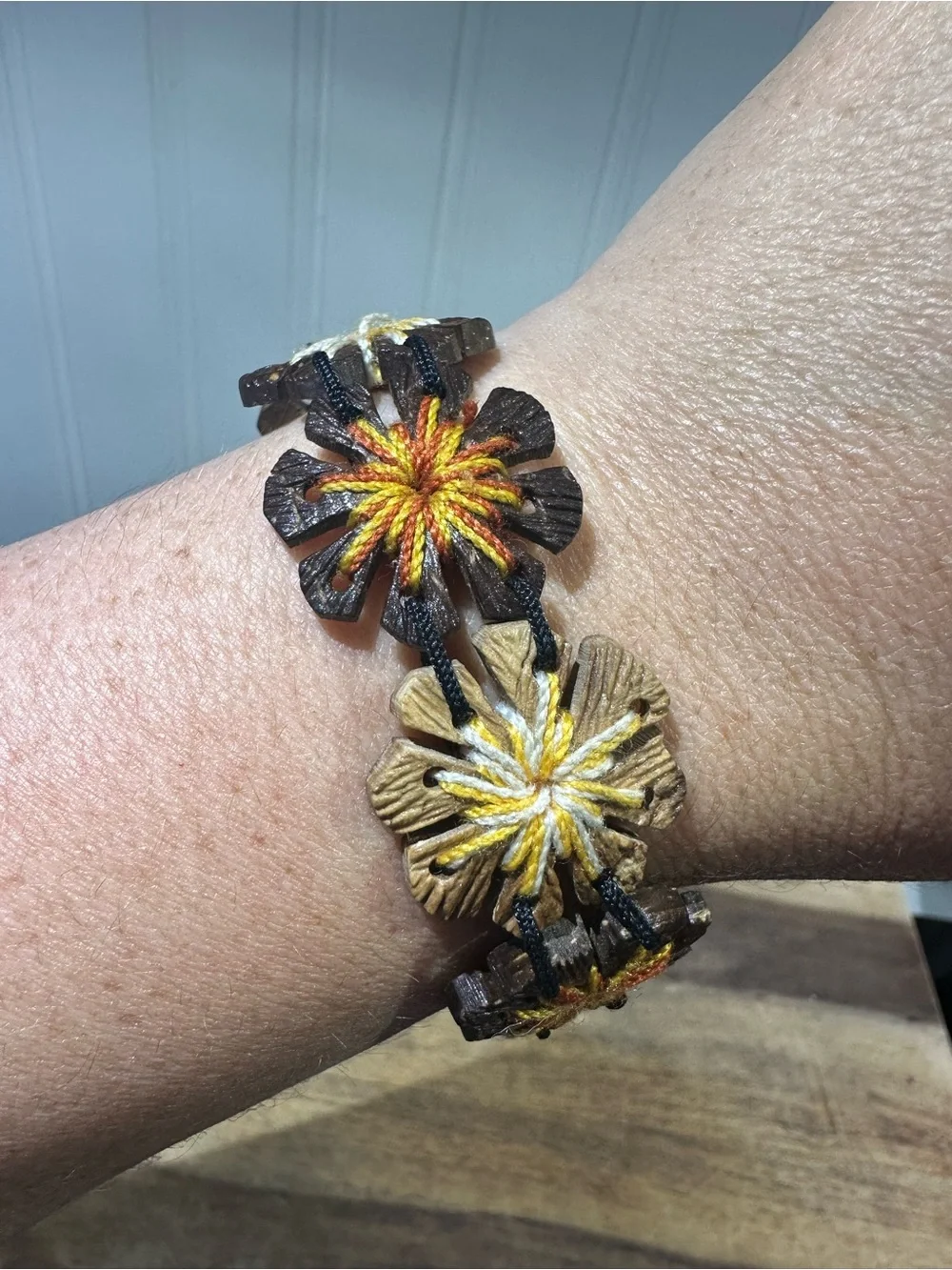 N/A braided leather