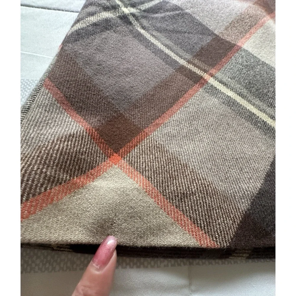 Talbots Skirt Womens 2 Petite Plaid Wool‎ Blend Lined Career Work Office READ