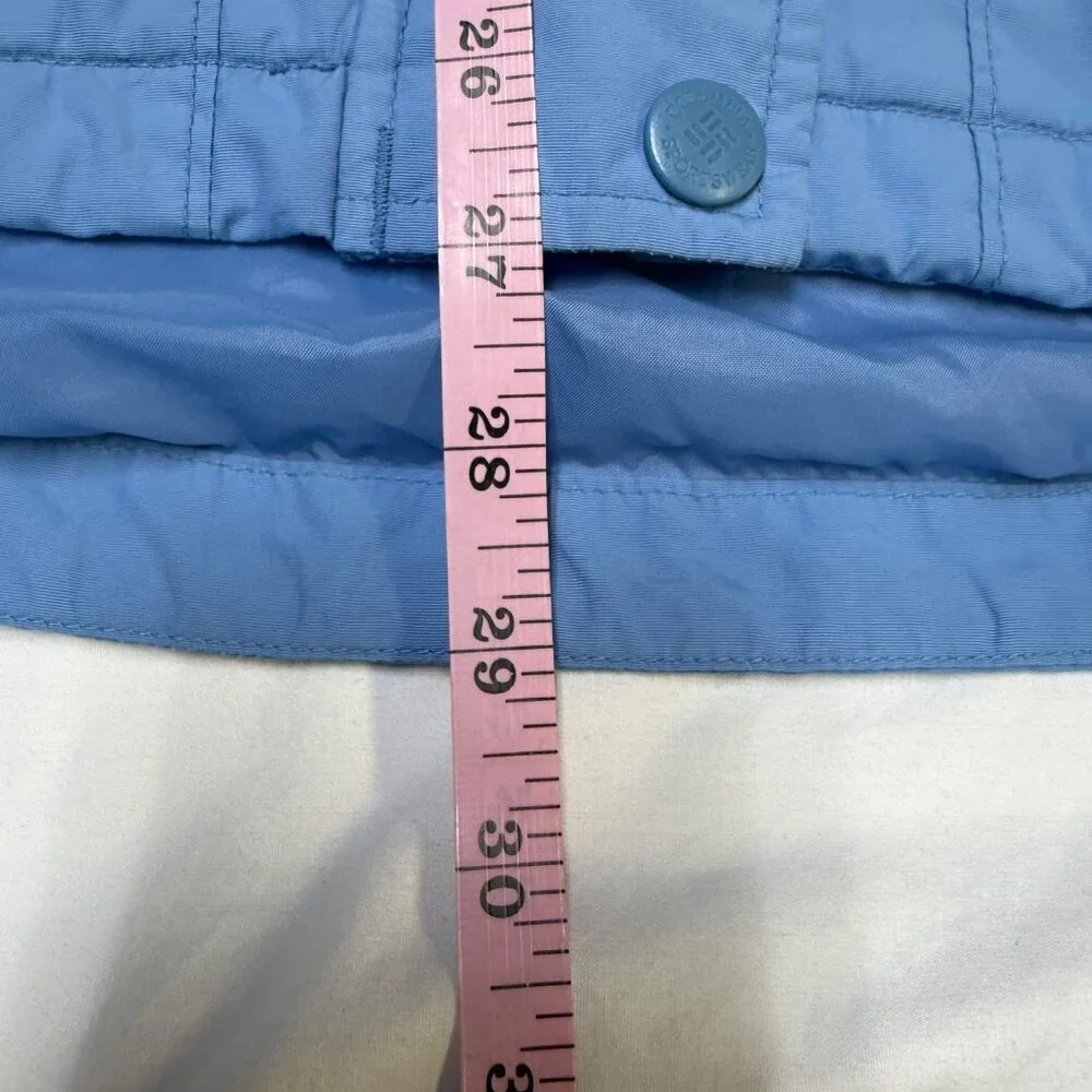 Columbia Interchange 3-in-1 Jacket Women’s Large Powder Blue EUC‎