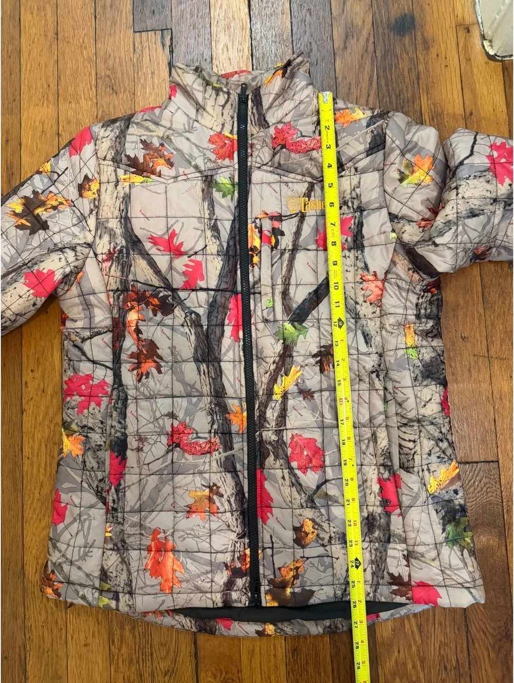 Castel Hot Leaf Lightweight Camo Jacket, Size Large