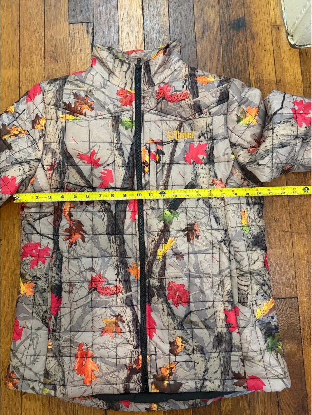 Castel Hot Leaf Lightweight Camo Jacket, Size Large
