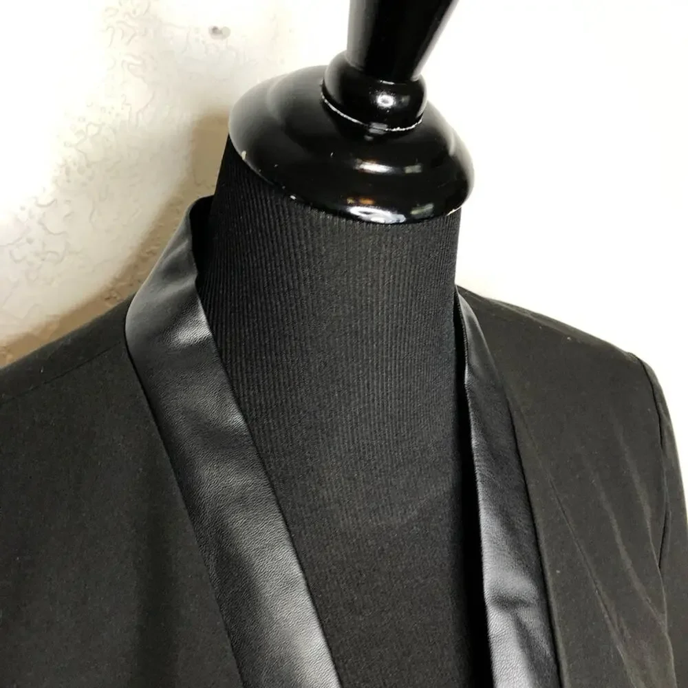 torrid black faux