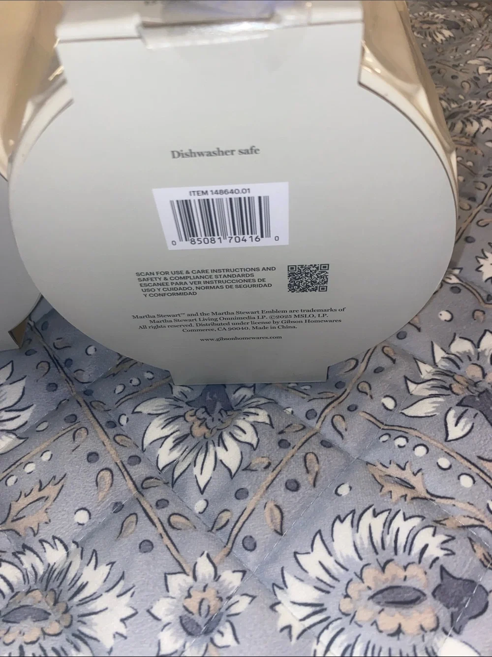 New!! Martha Stewart Broadbrook Stoneware Canisters in Cream (Set of 2)