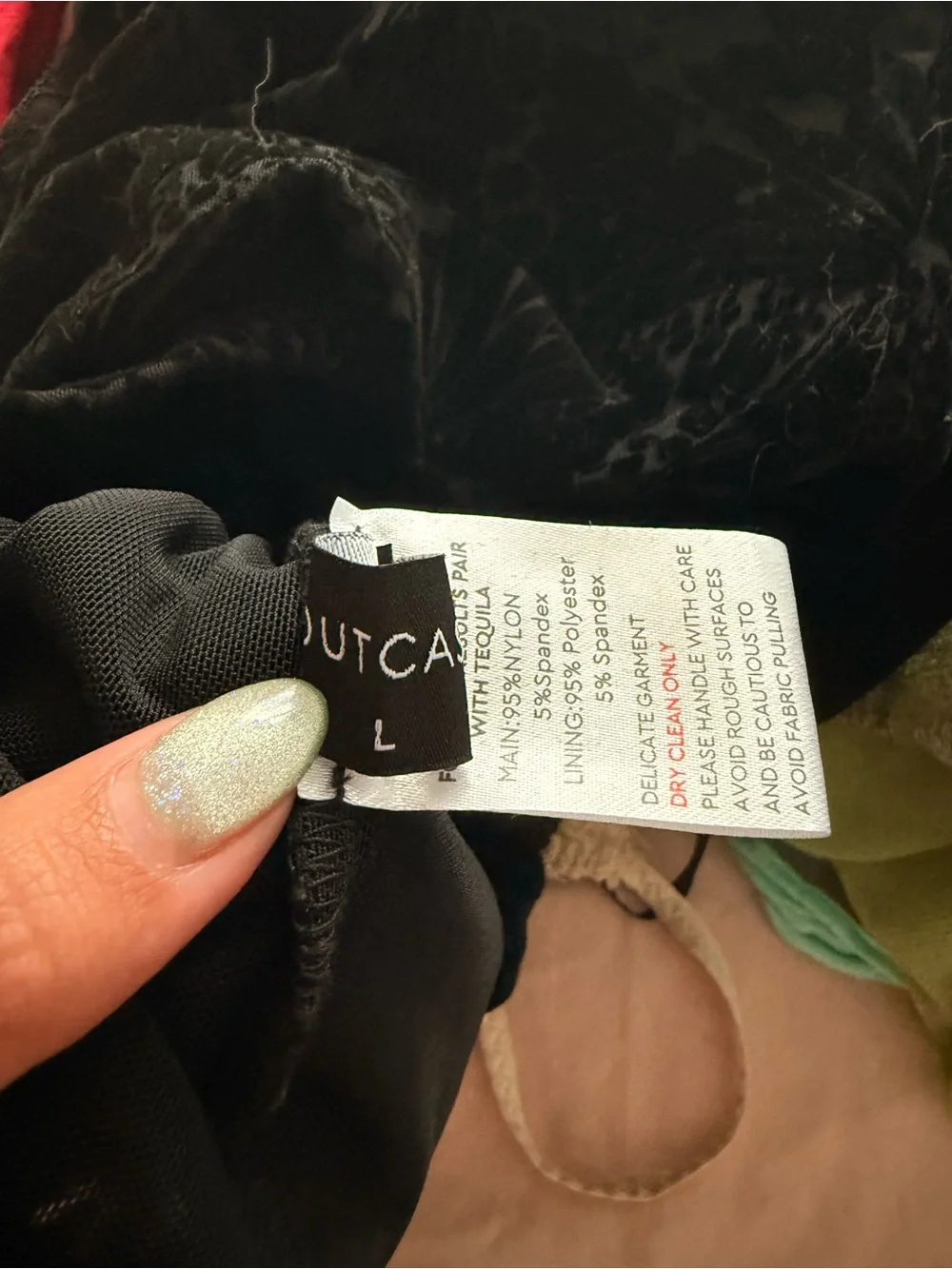 Outcast Clothing elegant black