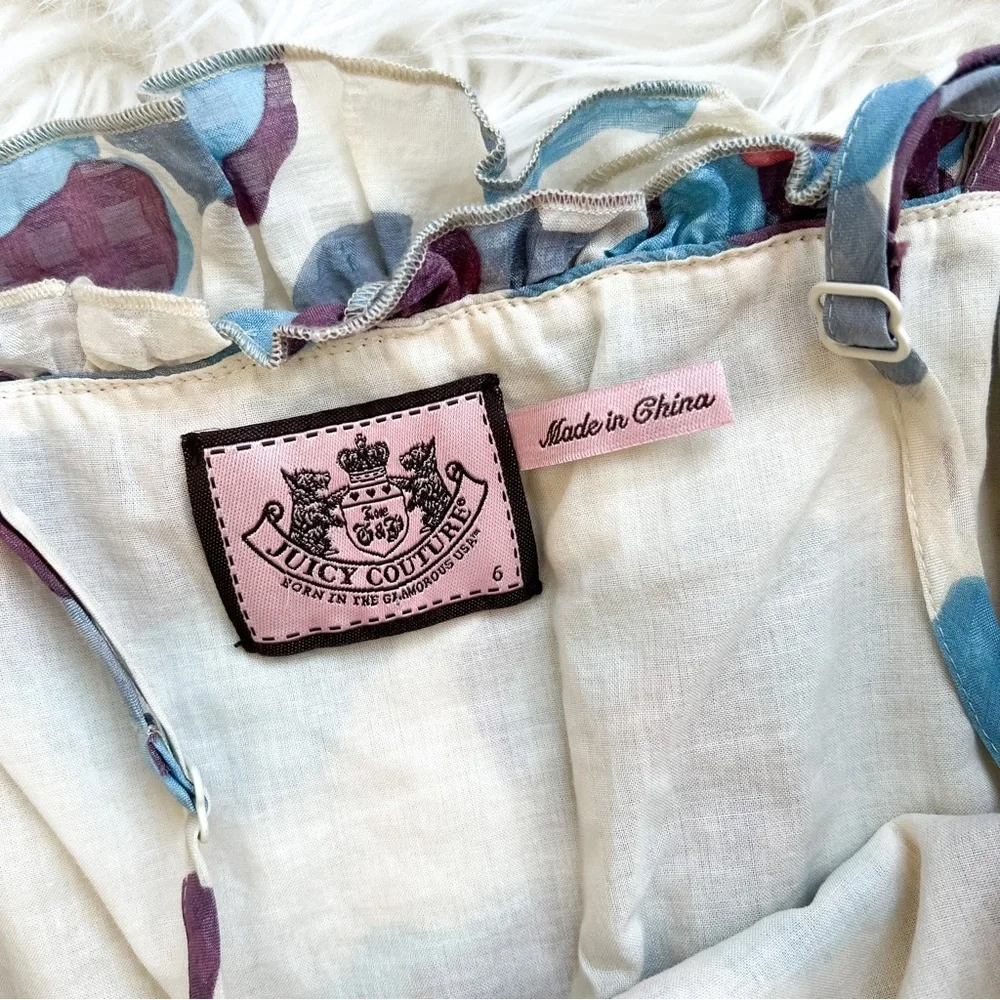 Juicy Couture straps adjustable worn