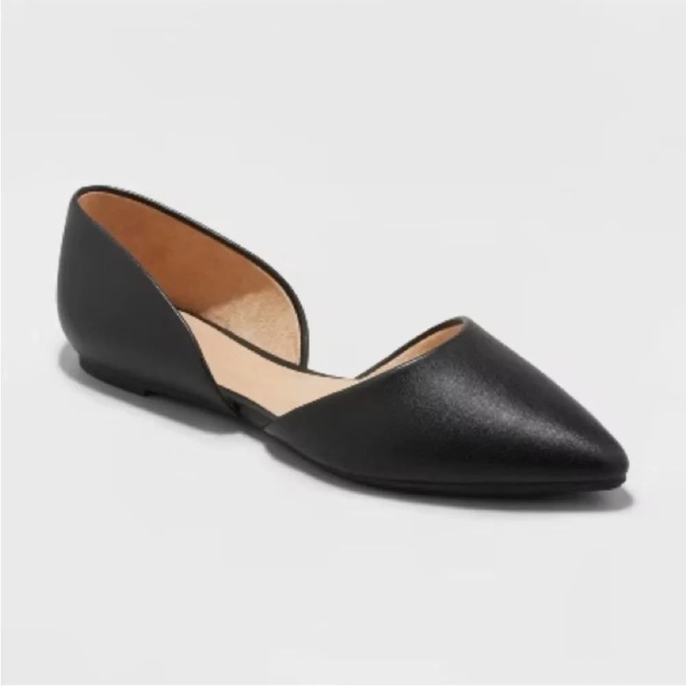 A New Day flat woman’s Black Julie Ae126 show new size  8