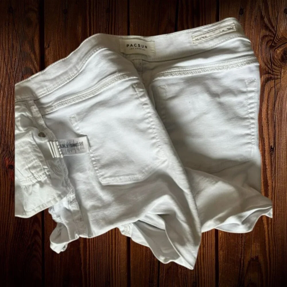 PacSun white distressed