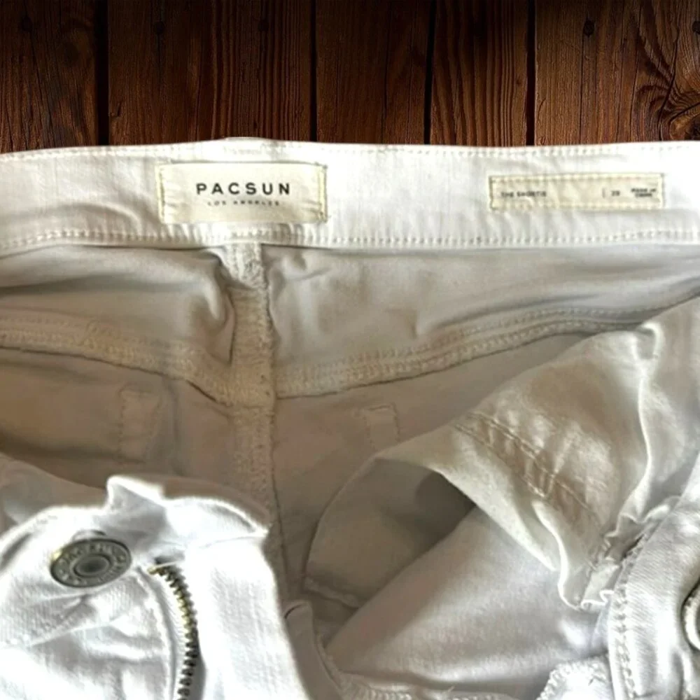 PacSun white distressed