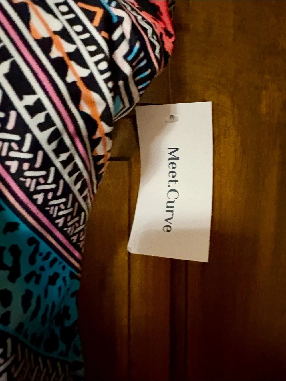 Multi-Color Tribal & Animal Print Swim Tank