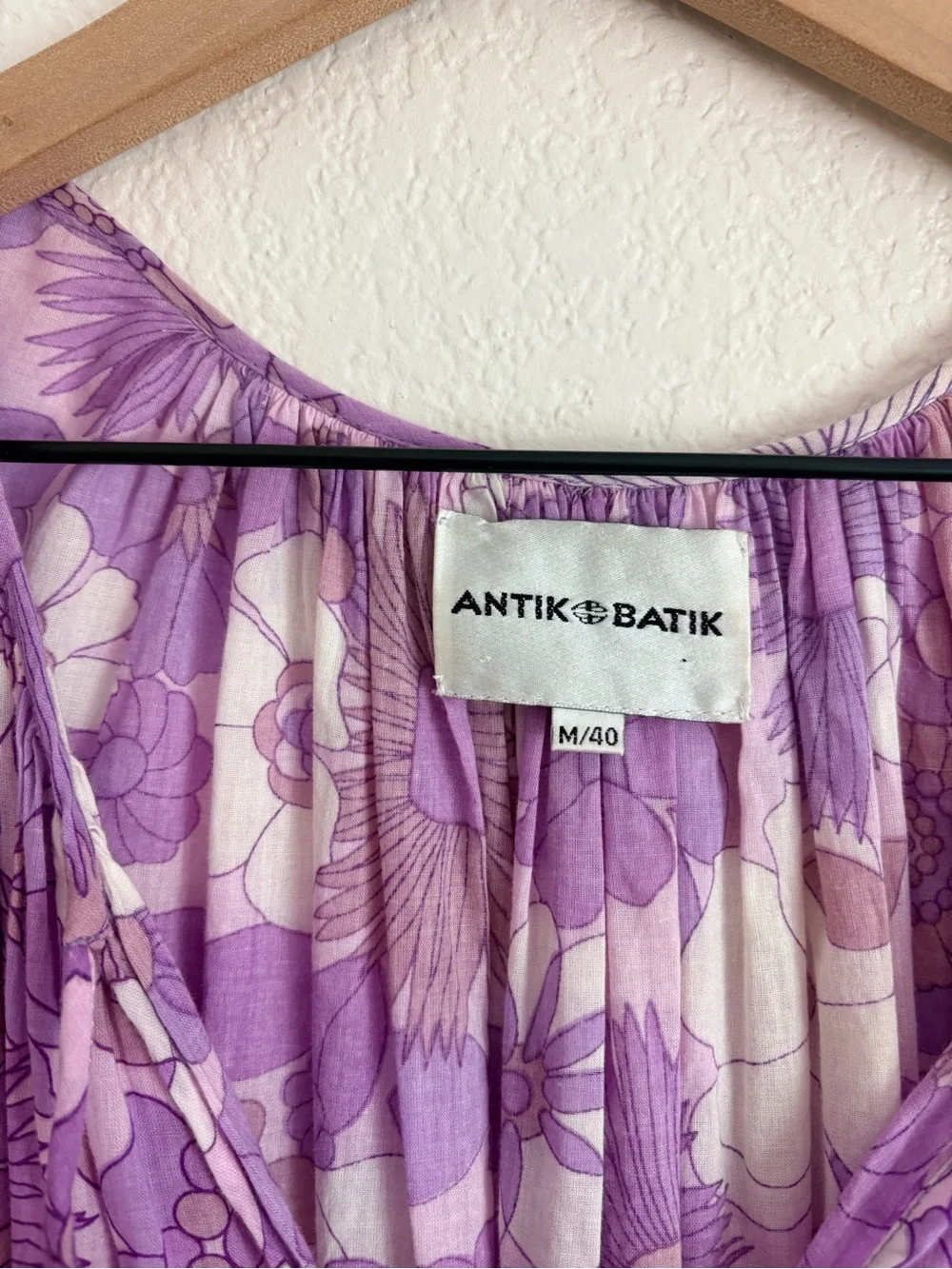 Antik Batik dawn details silhouette