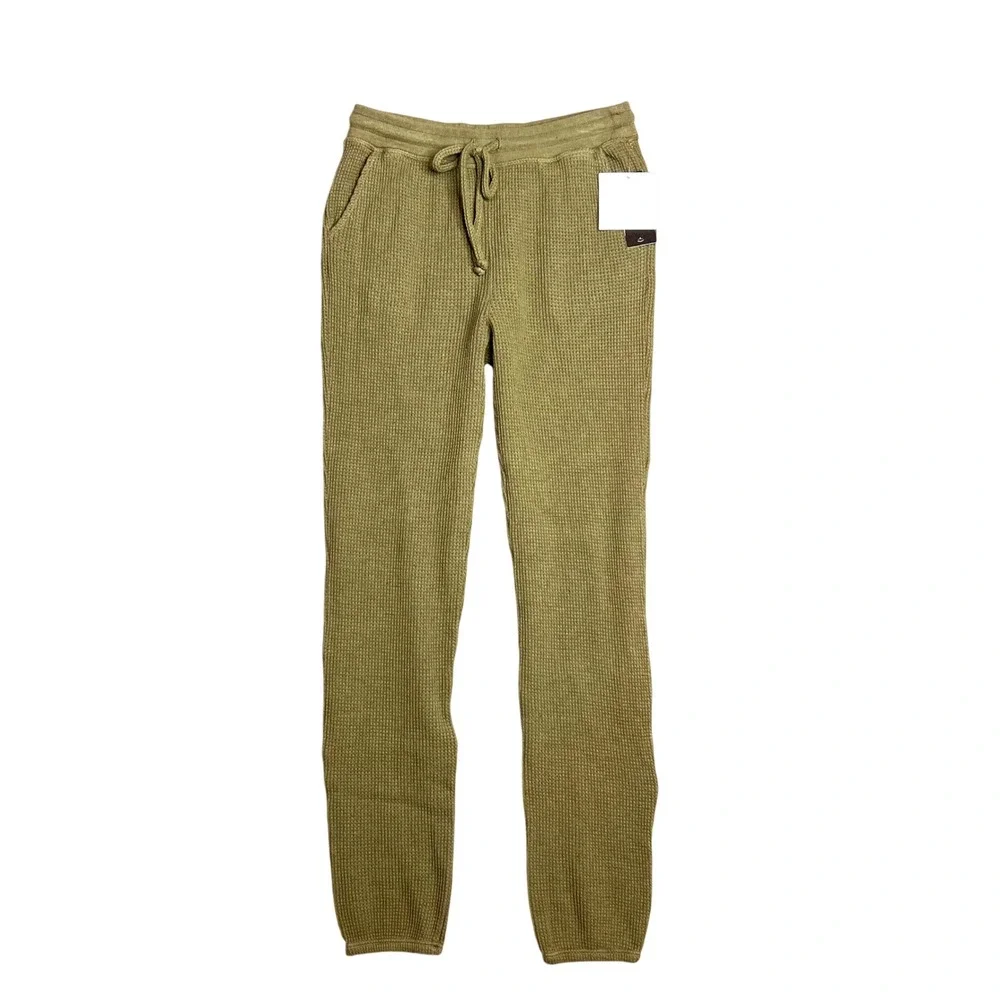 Beyond Yoga Weekend Sweatpant in Olive Size S Weekender‎ Pant Waffle Knit NWT