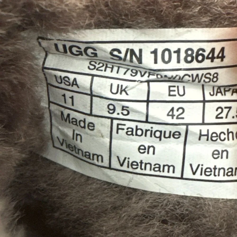 UGG suede shearling