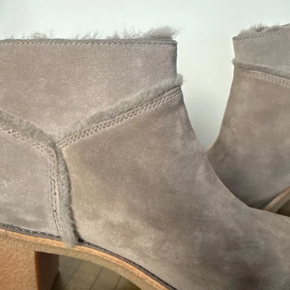 UGG suede shearling