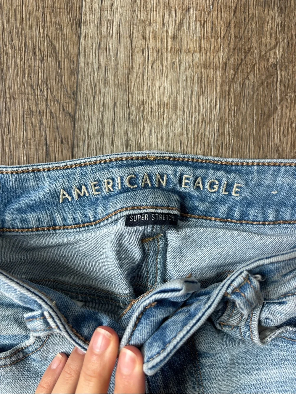 American Eagle Outfitters light wash