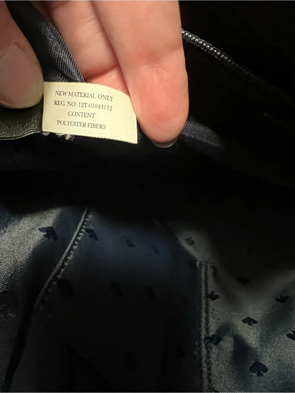 kate spade navy blue