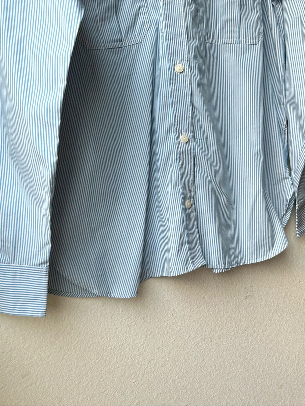 NWT J. Crew Jules classic-fit tie-neck shirt Striped Bright Horizon Pink Sz 10