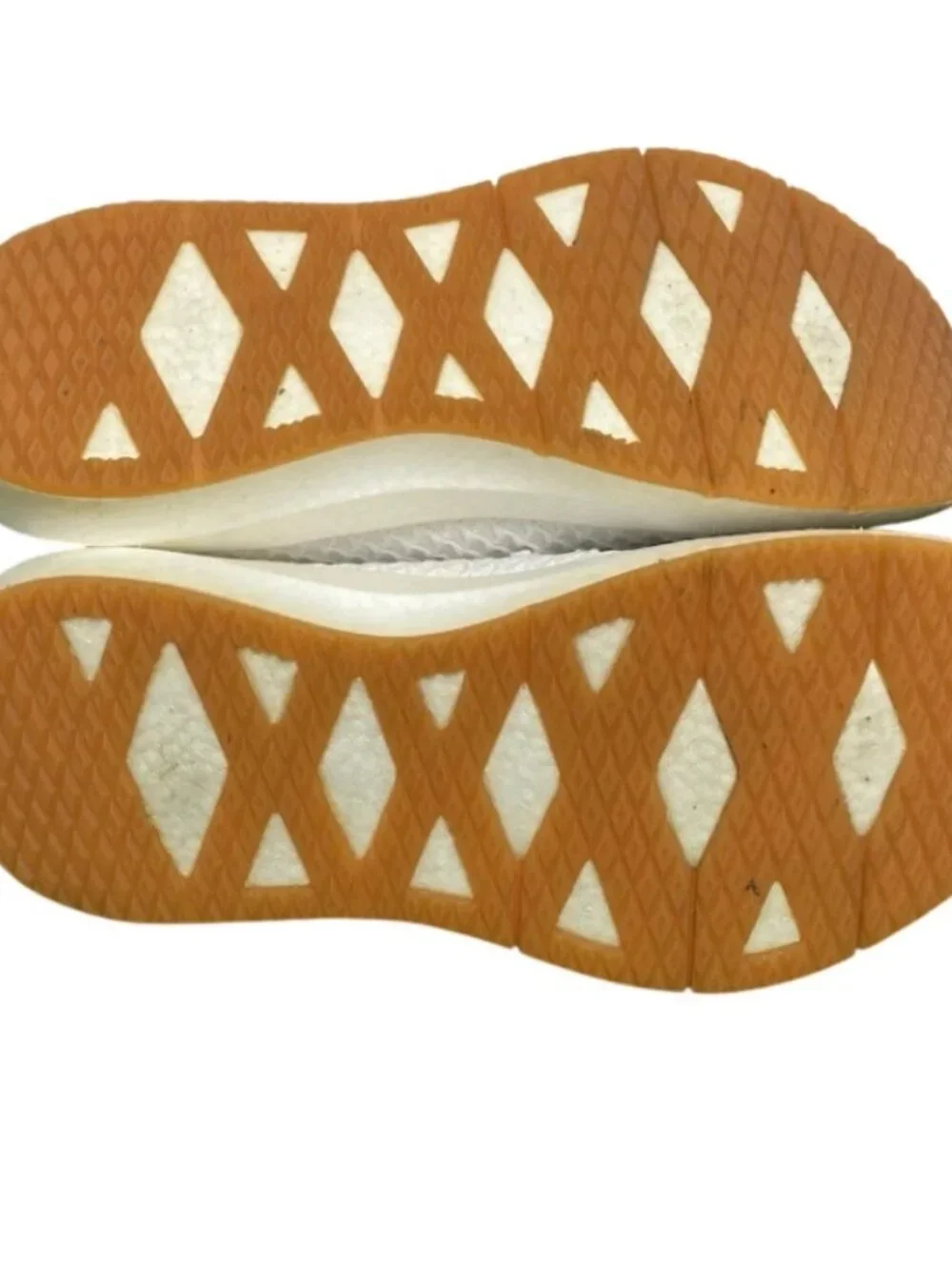 NOBULL Diamond Knit Womens White Athletic Training Running Shoes Size 7.5