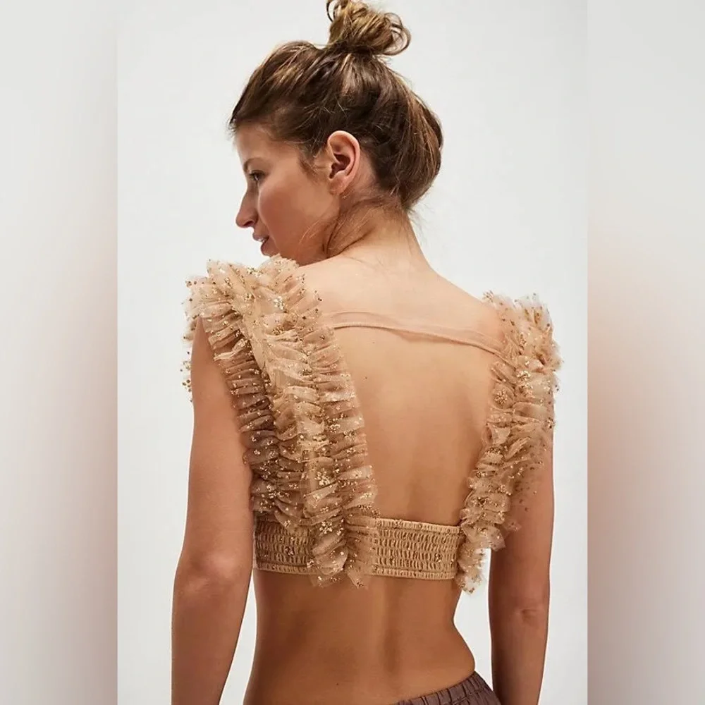 Free People sheer feminine soft