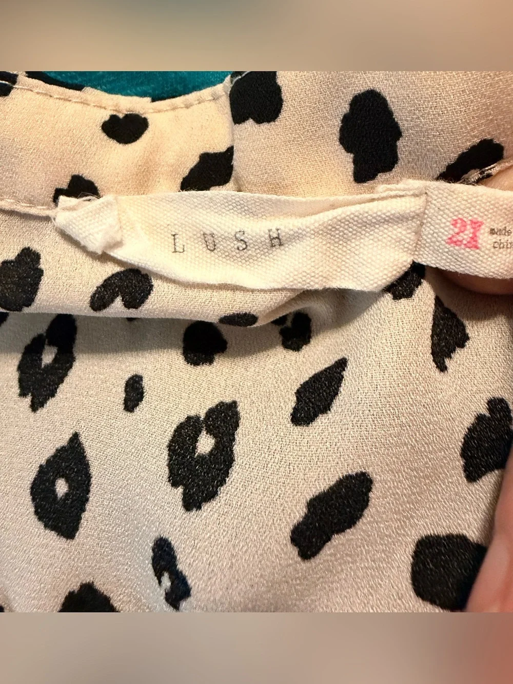 Lush blush tunic