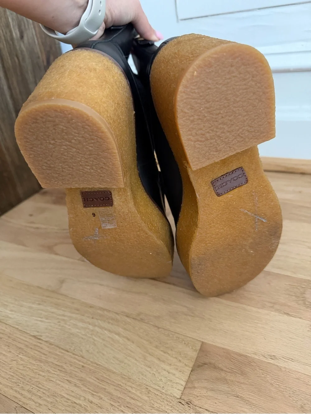 Coach delaney booties