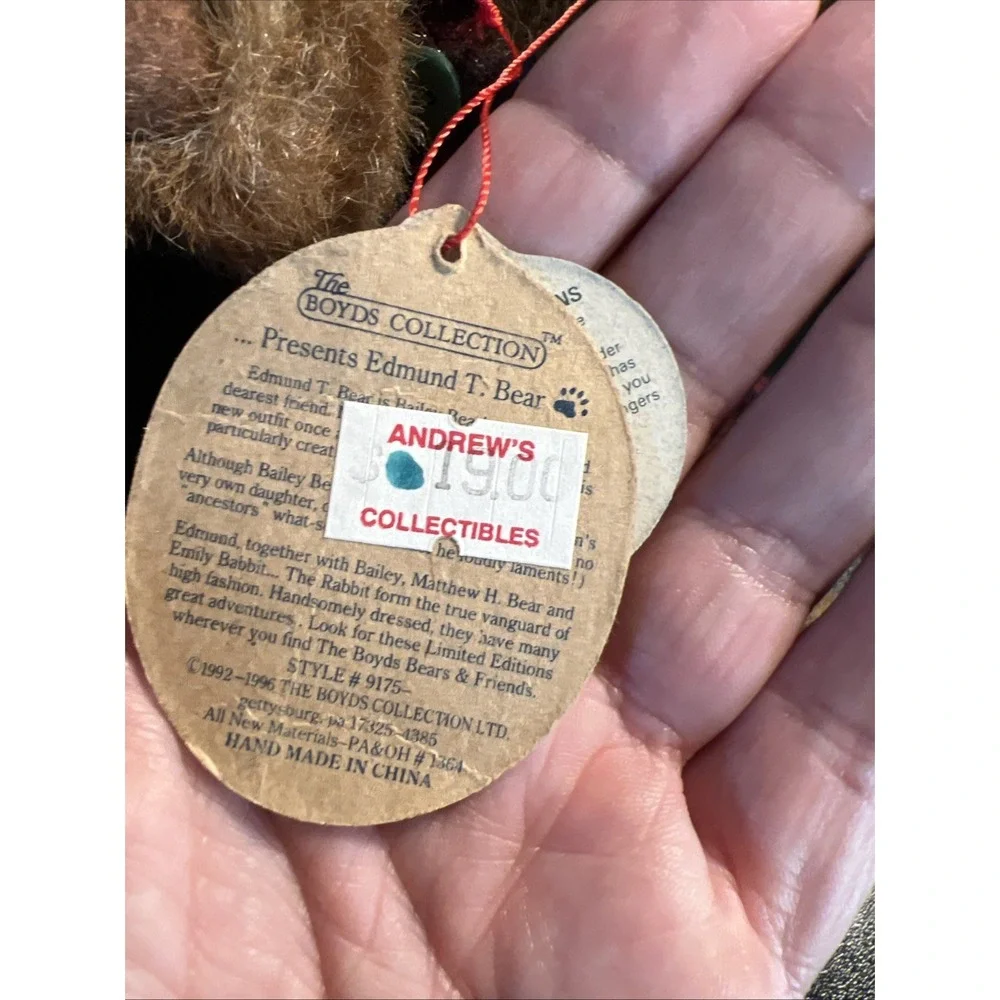 Boyds Bears made comes