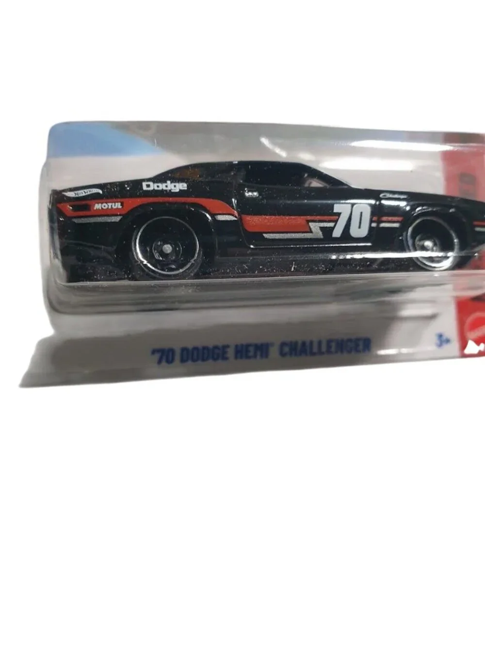 Hot Wheels 70 Dodge Hemi Challenger Nightspeed Series Black Diecast Toy Car Gift