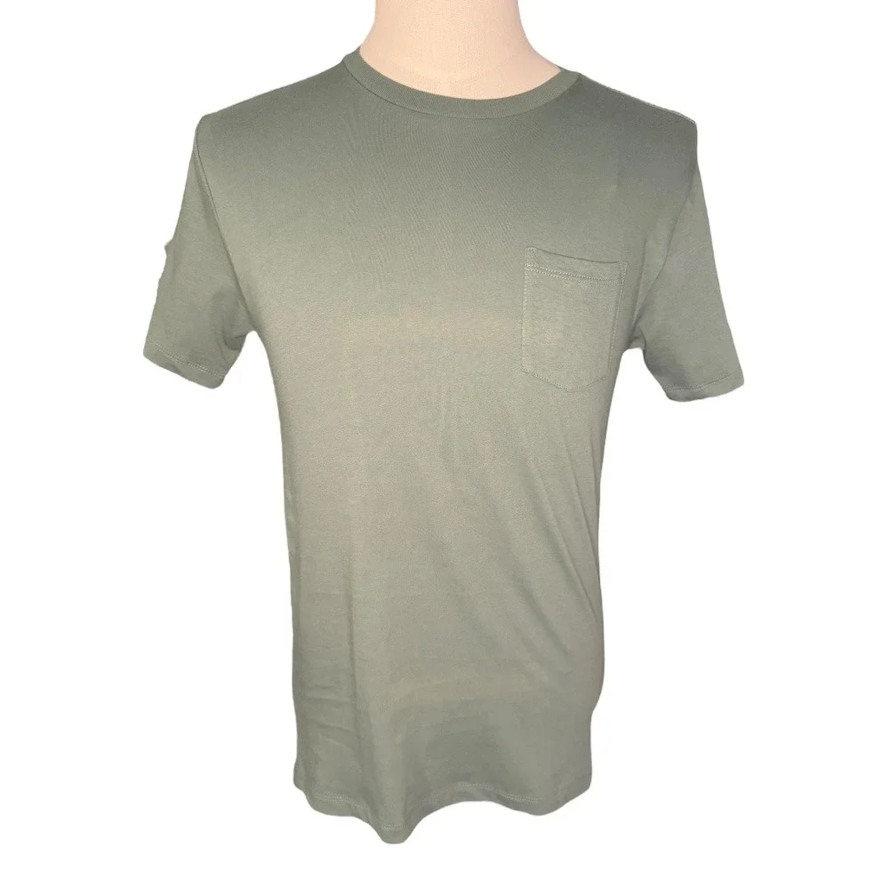 Crewcuts Boys‎ Size 14 Green Cotton Pocket T Shirt