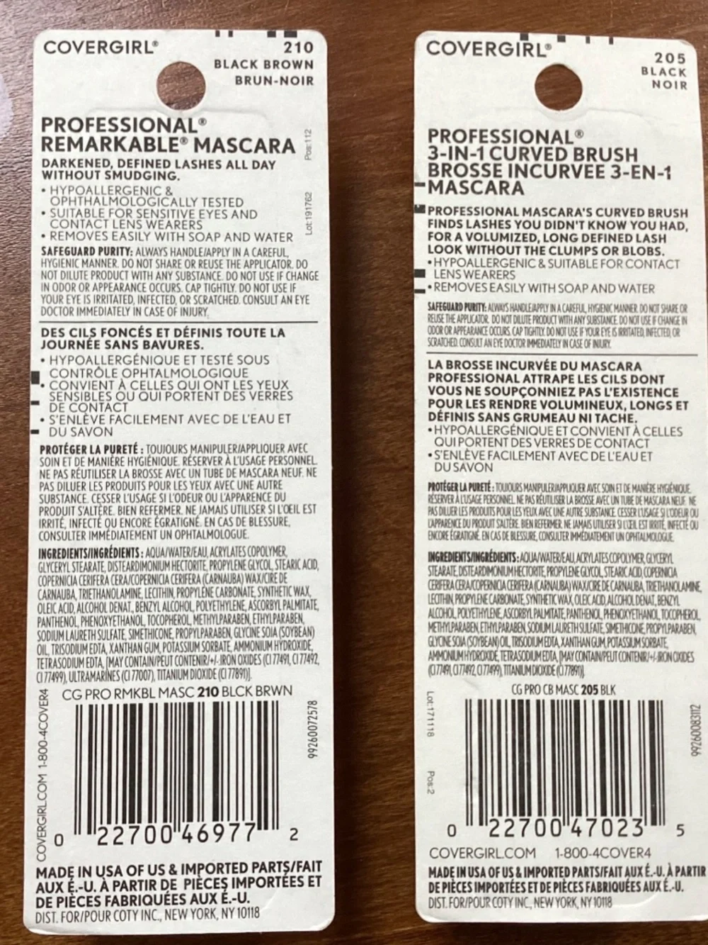 COVERGIRL professional mascara