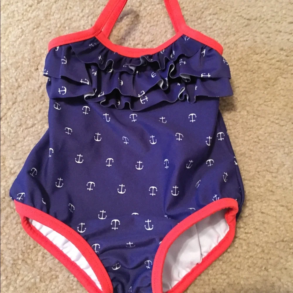 Carter‎ Girls Swim Baithing Suit Size 12 months ✨