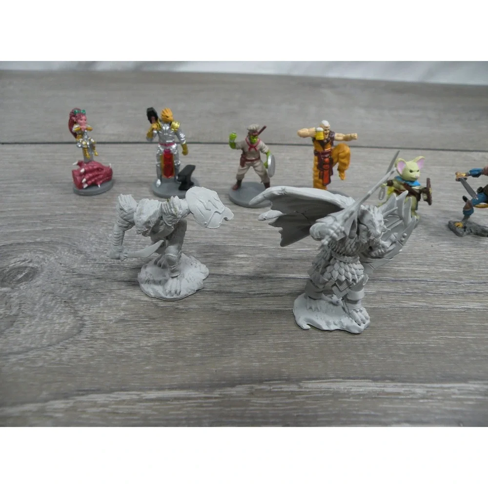 Fantasy RPG Miniatures Lot D&D Pathfinder Tabletop Game Figures Painted