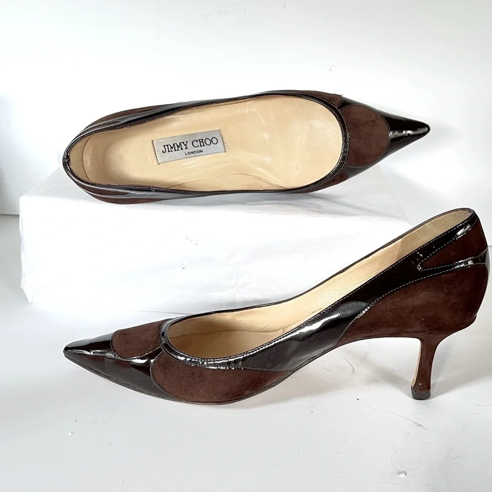 Jimmy Choo dark brown