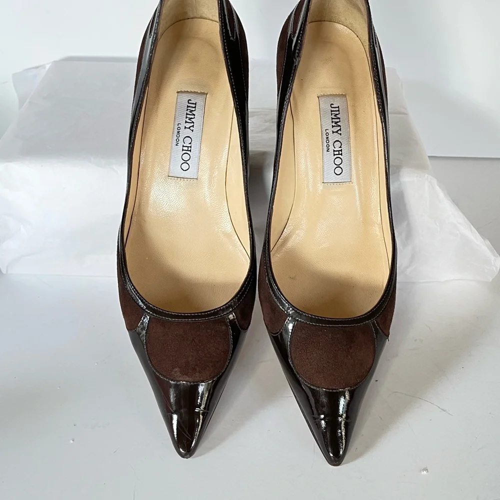 Jimmy Choo dark brown