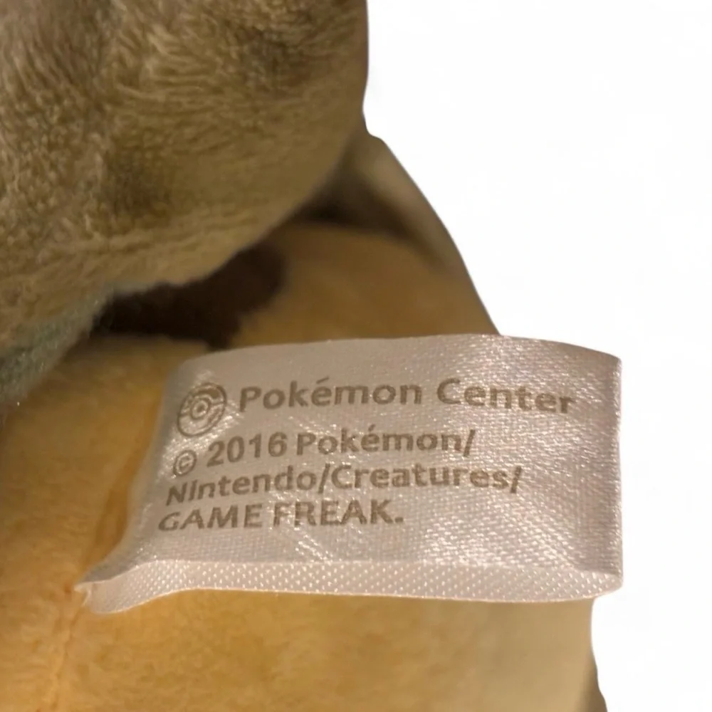 Pokemon Center Pikachu Kigurumi Plush 2016 Substitute Doll Rare Amie