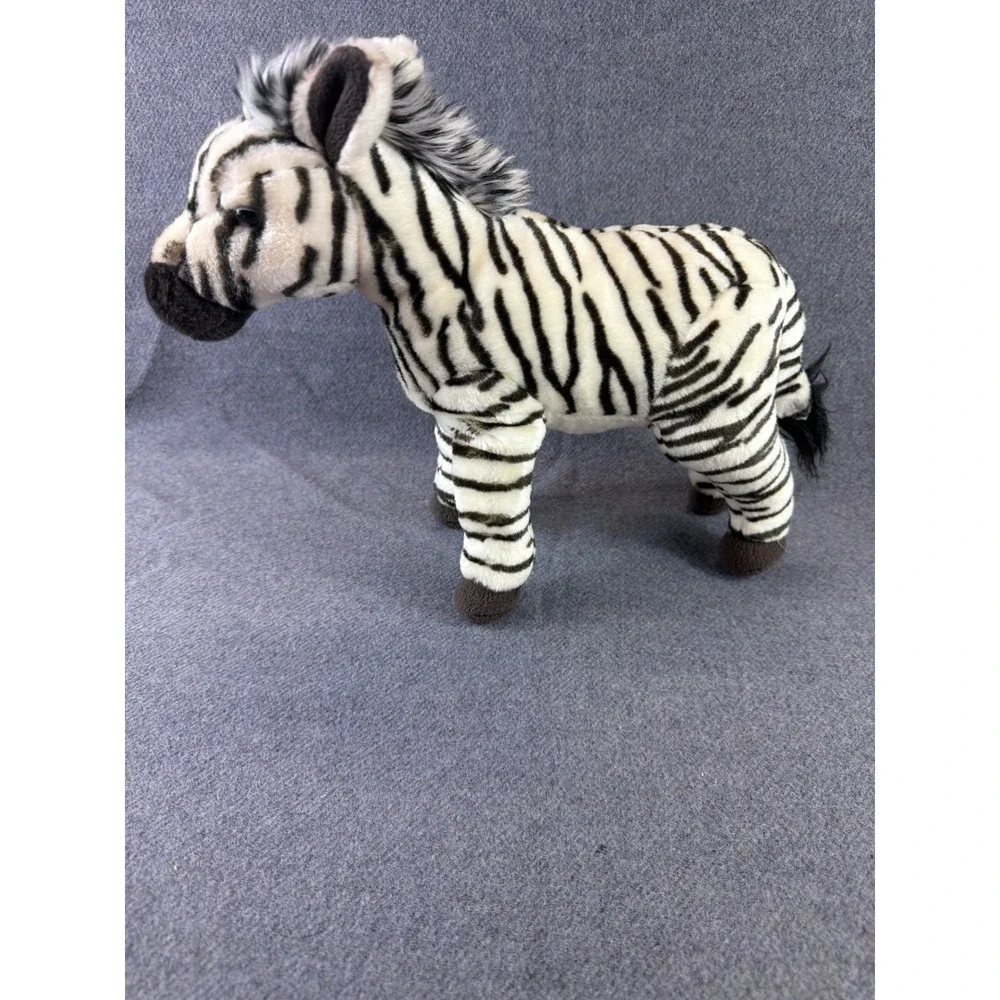 Ganz Webkinz Signature Zebra Unisex Medium‎ White Black WKSE3001 Endangered Cape