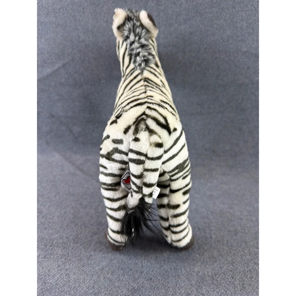 Ganz Webkinz Signature Zebra Unisex Medium‎ White Black WKSE3001 Endangered Cape