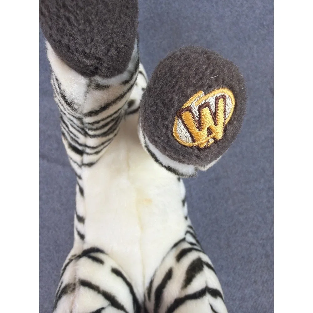 Ganz Webkinz Signature Zebra Unisex Medium‎ White Black WKSE3001 Endangered Cape