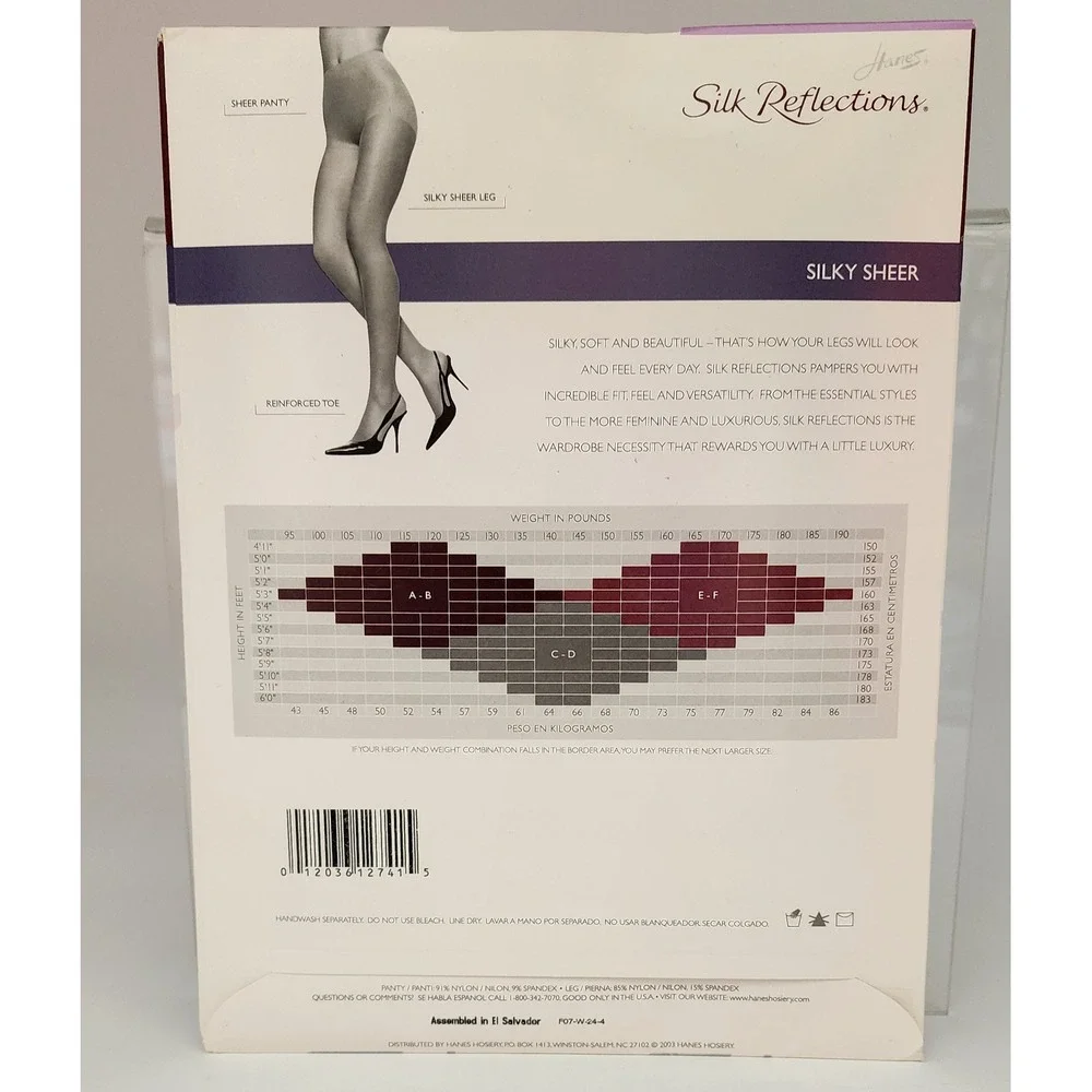 Hanes silk reflections