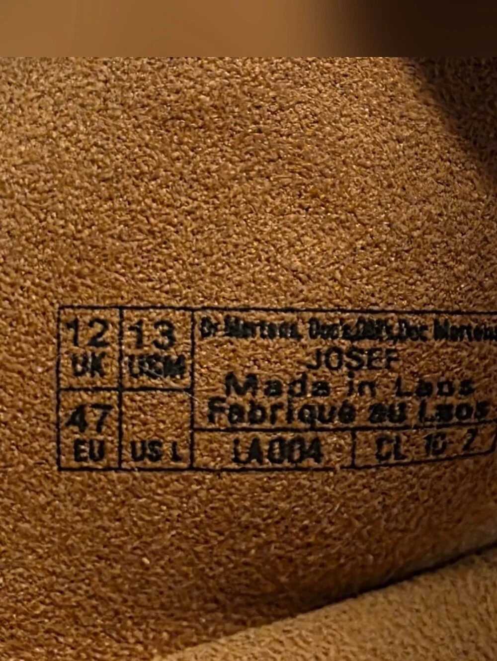 Dr. Martens new dr
