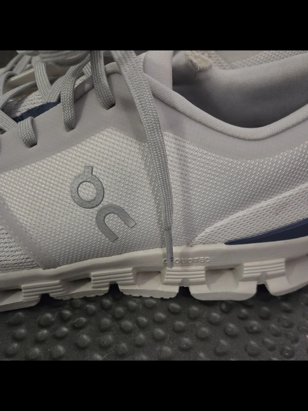 On Running light gray