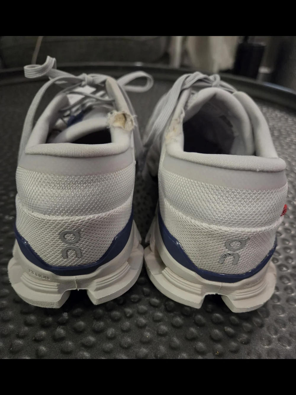 On Running light gray