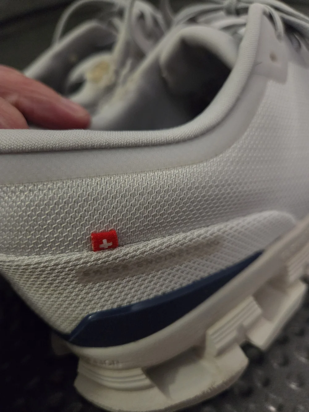 On Running light gray