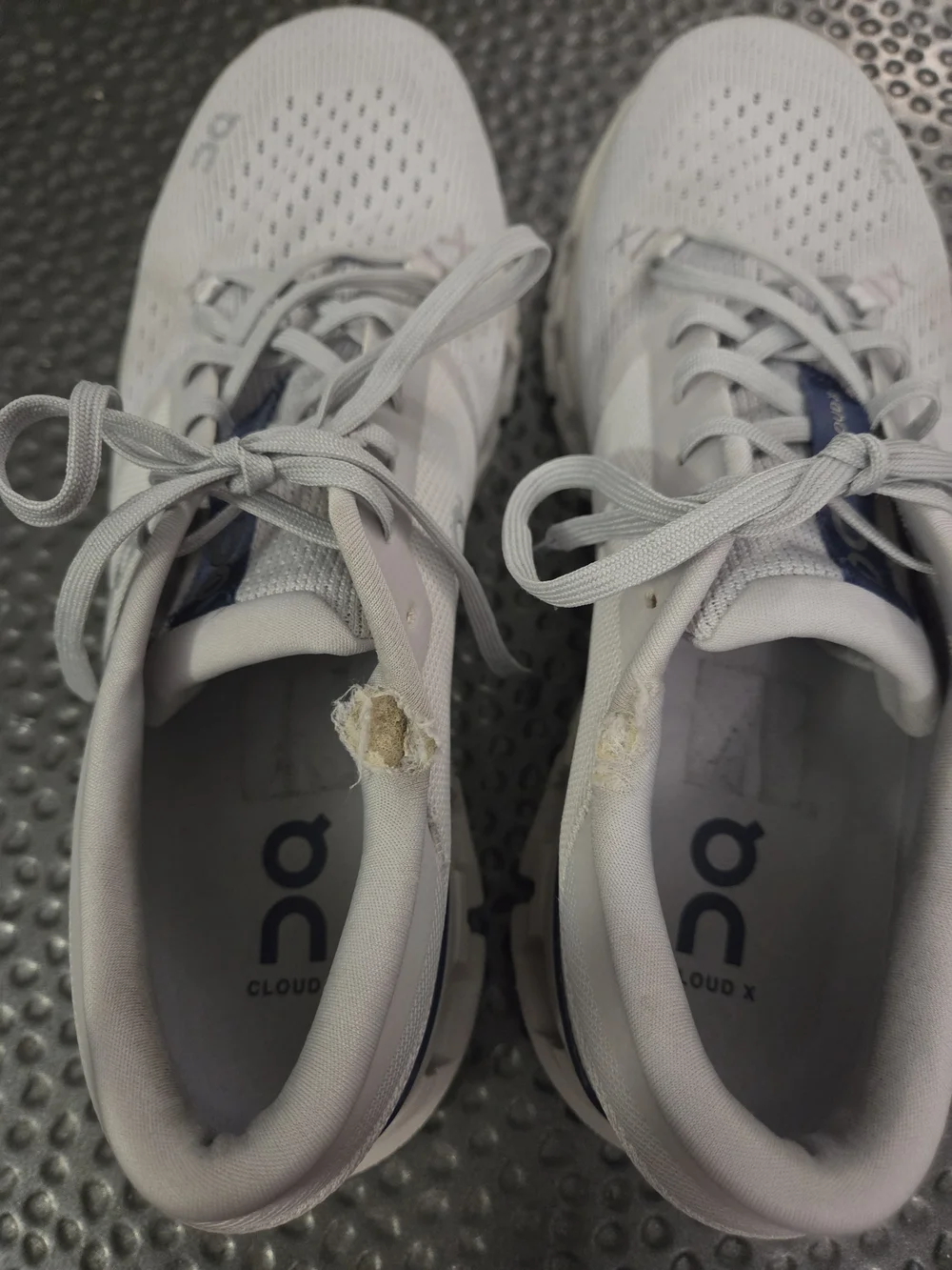 On Running light gray