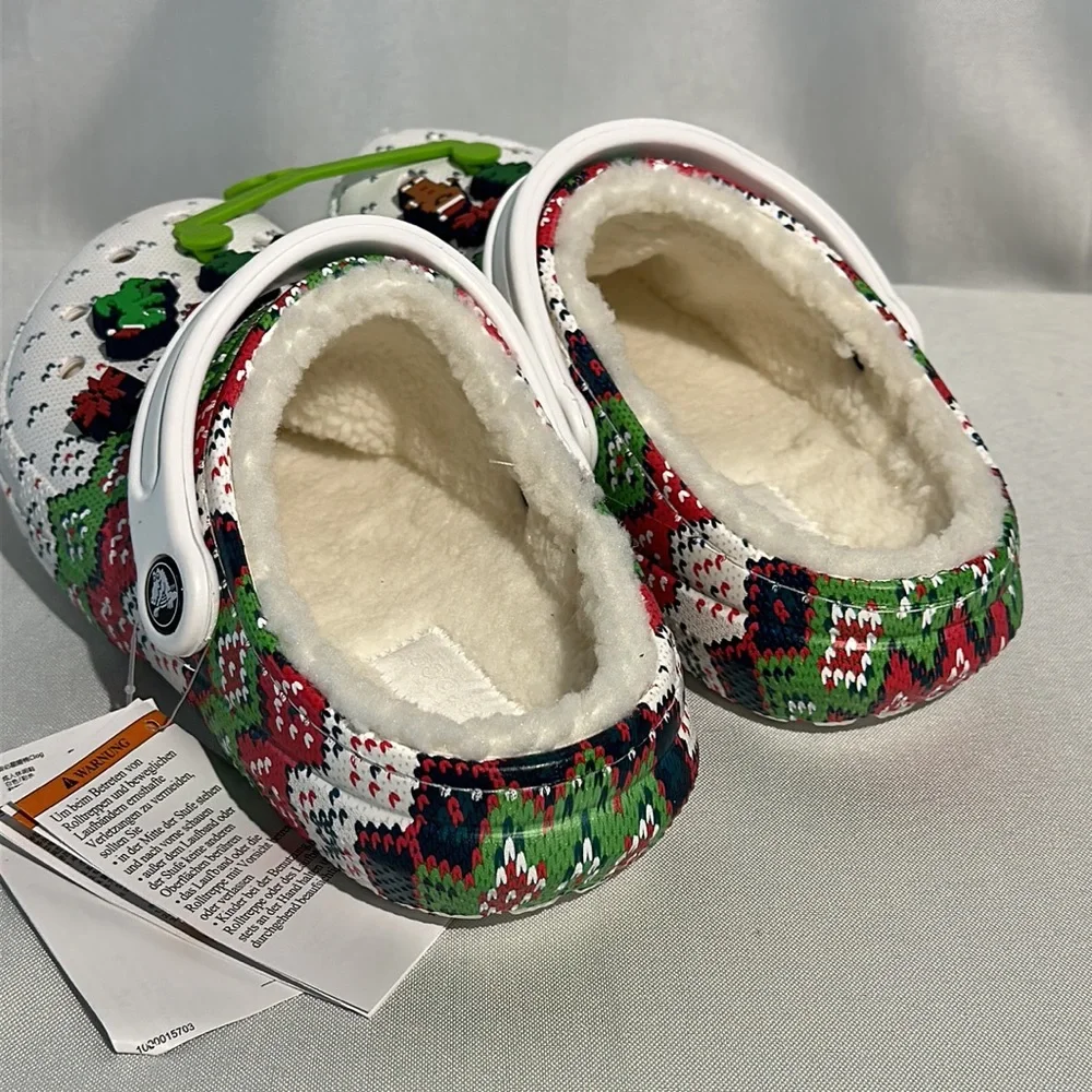 CROCS holiday lined