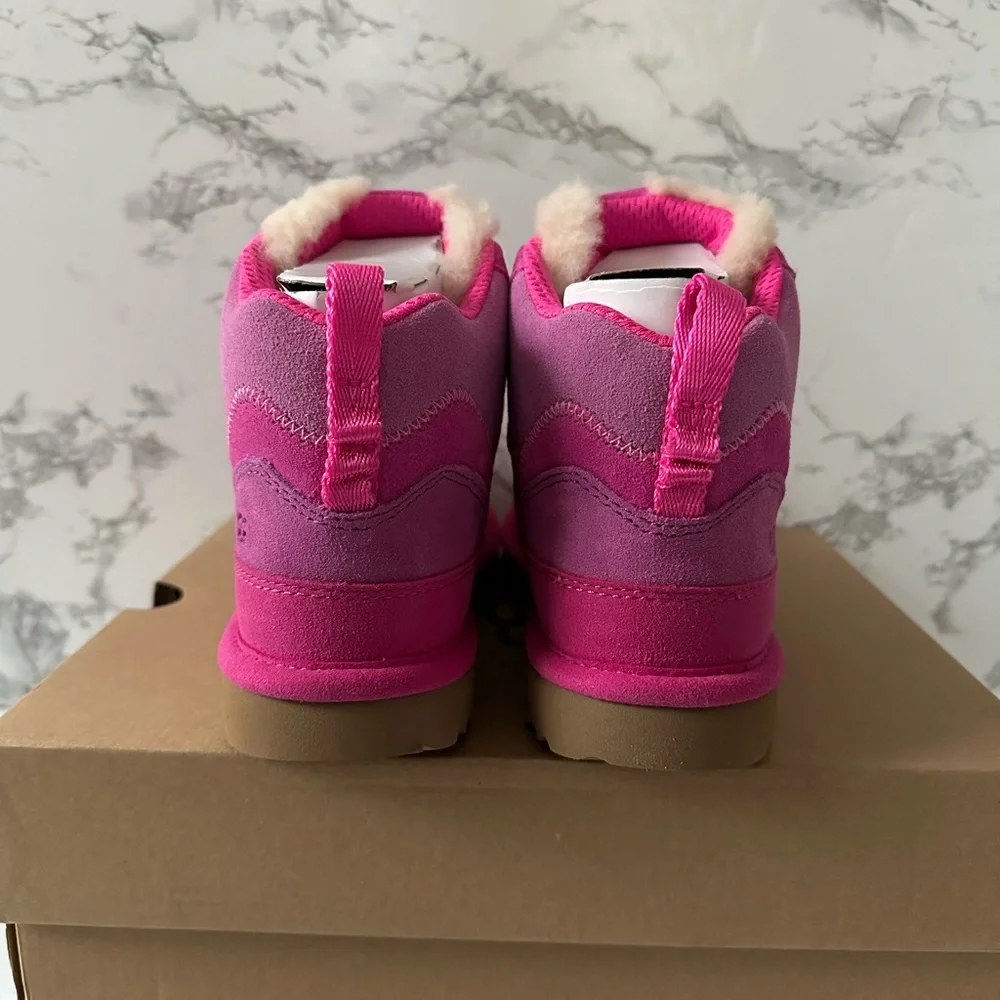 Women’s UGG Boots Highland Hi Heritage Shoes Pink Chestnut Size 4/Women Size 5.5